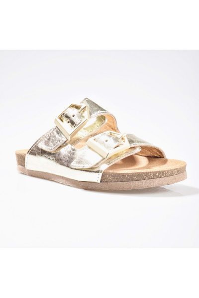 Zeyn 8181 Women's Genuine Leather Slippers