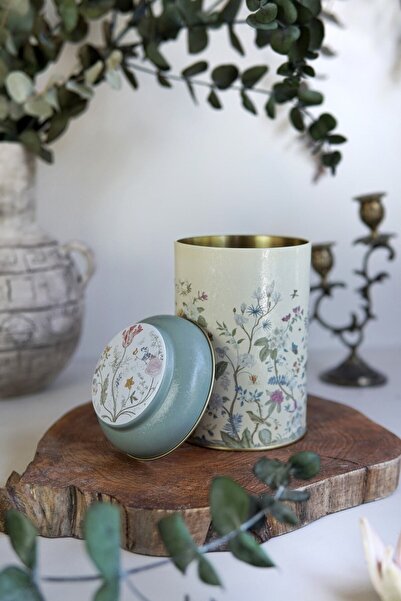 EVLE Er115-2e Botanica Yellow 1.1 Lt Patterned Spice Bowl