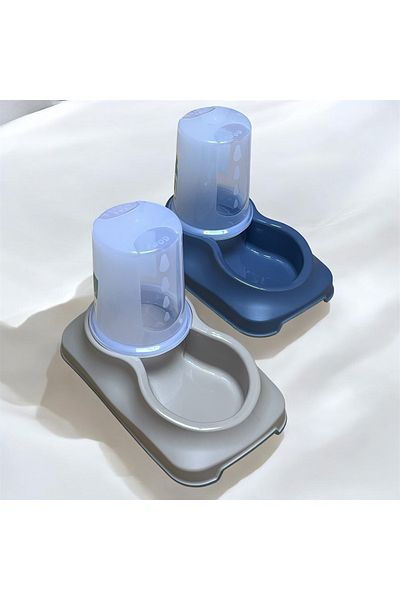 IRAK PLASTİK Automatic Smart Food Container 1.5Lt Medium Size Pet Cat Dog Food Container with Gift