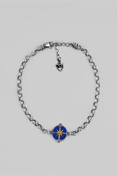 So CHIC... Kuzey Yıldızı Gümüş Erkek Zincir Bileklik
