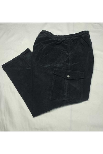 Denim Massimo Port Waist Latex Plus Size Ανδρικό Velvet Cargo Jogger 2015 Lycra