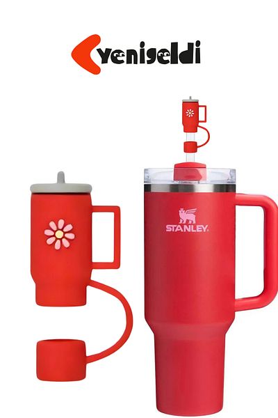 Yenigeldi 1Pc 10mm Red Thermos Straw Cap