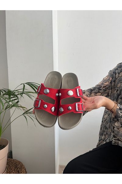 Behtah Kundura Stoned Stylish Design Soft Orthopedic Sole Daily Slippers