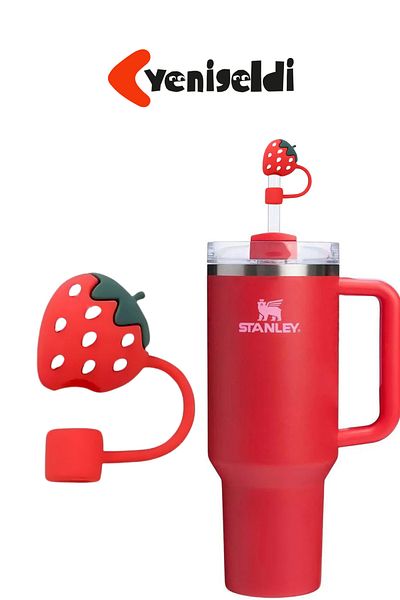 Yenigeldi 1Pcs 10mm Red Strawberry Pipette Cap