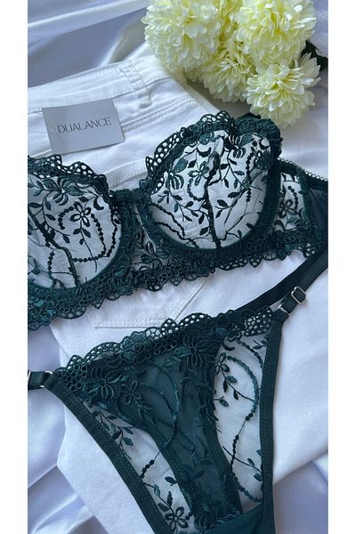 DUALANCE Set Bralet Verde