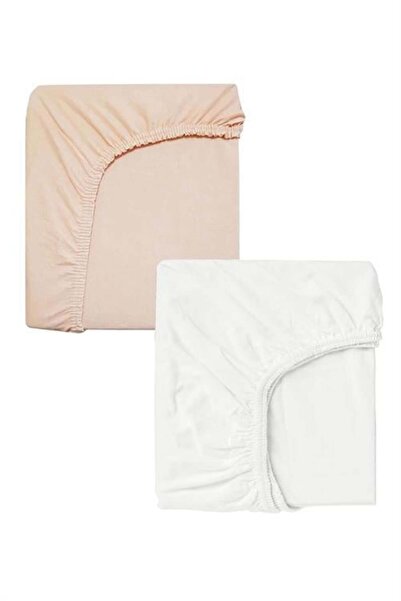 COTENCONCEPT 2 Adet 40 X 80 10 Cm Anne Yanı Lastikli Penye Kumaş Bebek Çarşafı