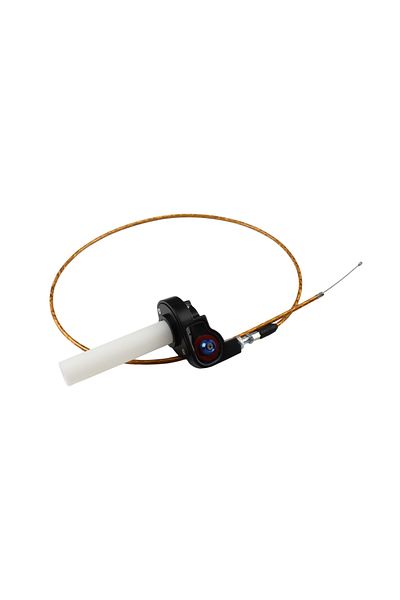 Choice Gold Enduro Motocross Motorcycle Accelerator Throttle Handle Grips Parts Universal 1200mm Cable 22mm