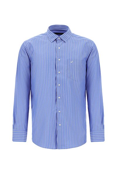 Abdullah Kiğılı Long Sleeve Classic Striped Shirt