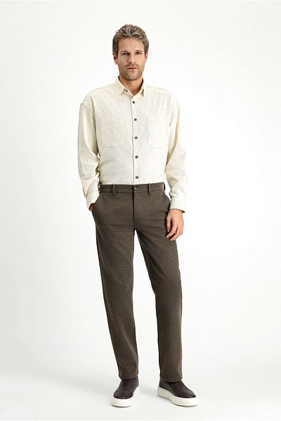 Kiğılı Long Sleeve Oversize Cotton Lumberjack Shirt