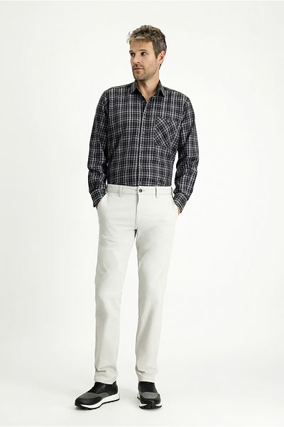 Kiğılı Long Sleeve Regular Fit Sports Plaid Cotton Shirt