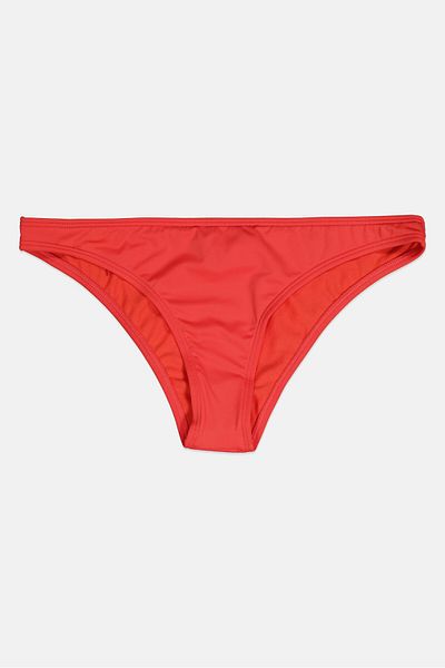 Roxy Women Plain Bikini Bottom, Coral