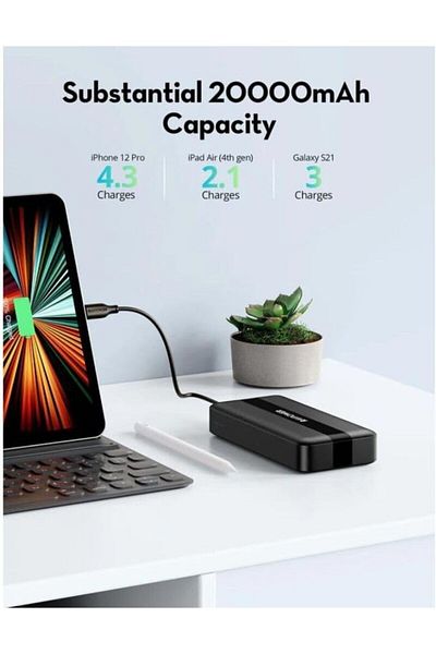 RavPower باور بانك Pd 20w -20000mah