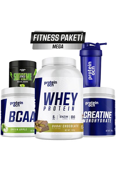 Proteinocean Mega Fitness Pack - Dubai Chocolate Green Apple