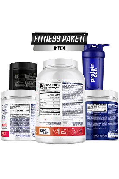 Proteinocean Mega Fitness Pack - Raspberry Birthday Cake