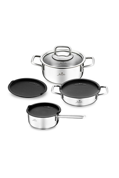 Jumbo Lyon 4 Piece Midi Cookware Set