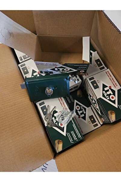 İto İTO TİRAJLI KAPI KİLİDİ 1170 KARŞILIKSIZ YEŞİL