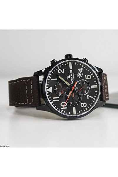 Daniel Klein DK250640 Deri Kordonlu Erkek Kol Saati