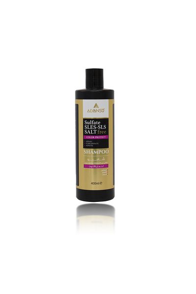 ALVANSO Color Protection Shampoo protects and maintains colored hair and prevents color fading 400ml