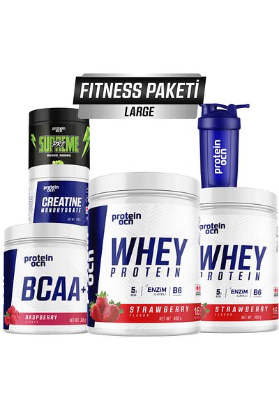 Proteinocean Large Fitness Pack - Strawberry Raspberry