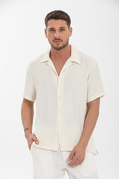 Store 100% Cotton |   Relaxed Fit Men's Shirt |   Suitable for Summer Combos