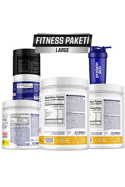 Proteinocean Fitness Pack Large - Banana, Strawberry and Lemon Style