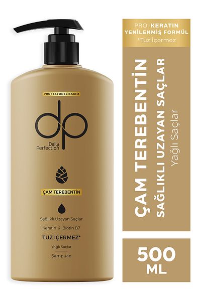 dp Daily Perfection 500 ml Pine Turpentine Shampoo
