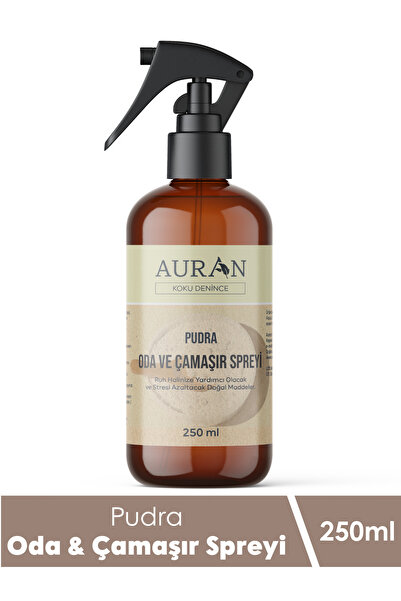 AURAN Pudra Oda Ve Çamaşır Spreyi Oda Kokusu Oda Spreyi Room Spray 250ml