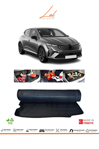 Lal Renault Clio 5 3d Bagaj Havuzu (2019 VE SONRASI UYUMLU)