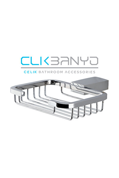 ÇELİK BANYO Titanic Wire Soap Dish Brass Material (10 Years Warranty)