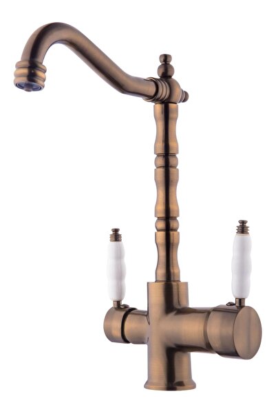 CONTROL MİX BAŞLIĞI??RUSTİK ARITMALI MUTFAK EVİYE BATARYASI (MUSLUĞU) TAMAMEN...