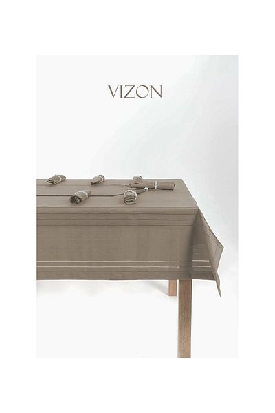 Ypc Покривка за маса COLBER на райета без кори 150x210 см