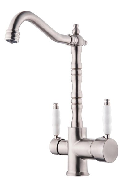 CONTROL MİX BAŞLIĞI??RUSTİK ARITMALI MUTFAK EVİYE BATARYASI (MUSLUĞU) TAMAMEN...