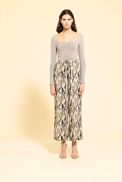 MİRAŞE MODA Viscose Mealy in & Out Pocket Trousers