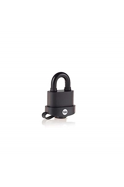 Yale Y220B/51/118/1 - 51 mm Pvc Coated, High Protection Marine Padlock, Double Locking