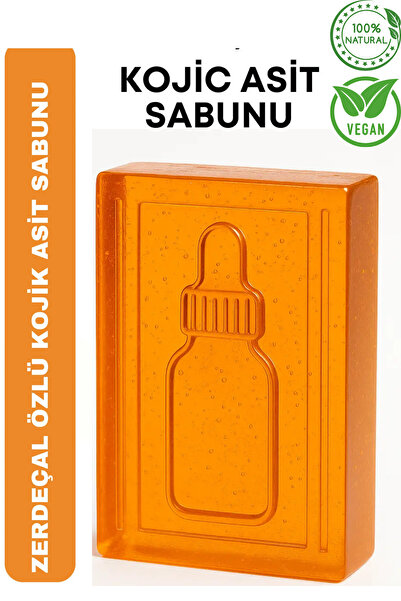 VERANT Kojik Asit Sabunu (Zerdeçal Ve Kojik Asit) Leke ve Kırışıklık Karşıtı Kojic Asit Sabunu