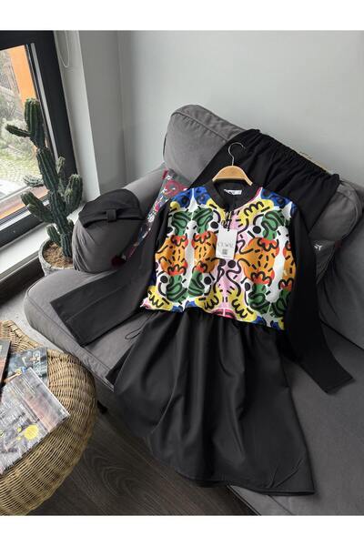 MODA Rainbow Tesettür Mayo - Siyah