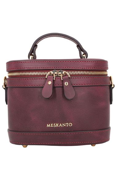 Meskanto Hilton Genuine Leather Chain Strap Box Bag