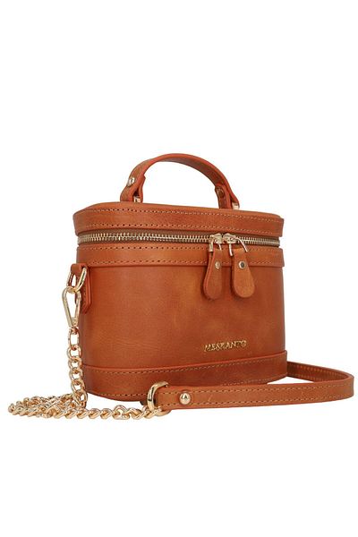 Meskanto Hilton Genuine Leather Chain Strap Box Bag