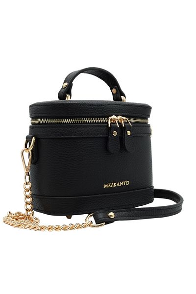 Meskanto Hilton Genuine Leather Chain Strap Box Bag