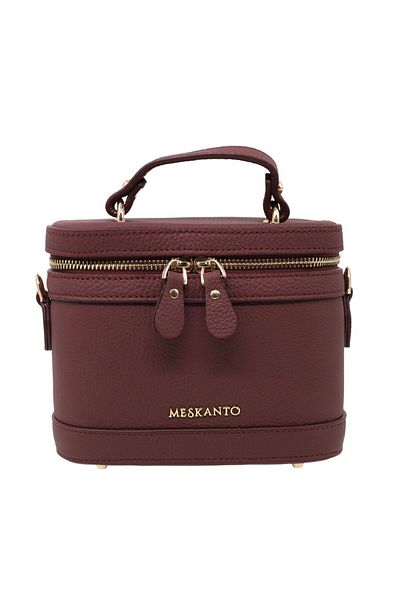 Meskanto Hilton Genuine Leather Chain Strap Box Bag