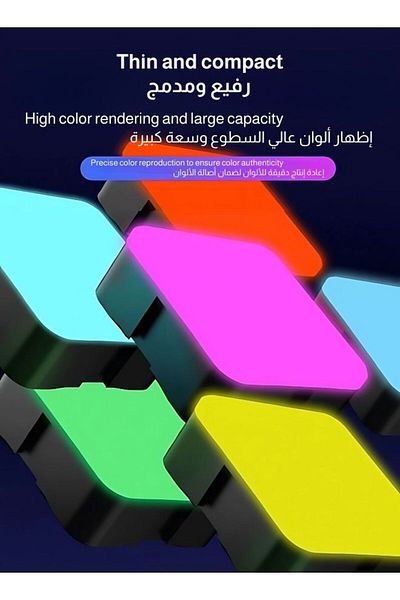 EGG Photography Light Clip On Phone Laptop, Portable Rechargeable LED Camera Fill Light Panel