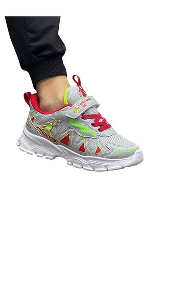 FIERO MIEN Unisex Gray Children's Casual Sneaker Shoes