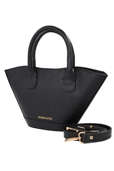 Meskanto Bouquet Genuine Leather Hand and Shoulder Bag with Strap