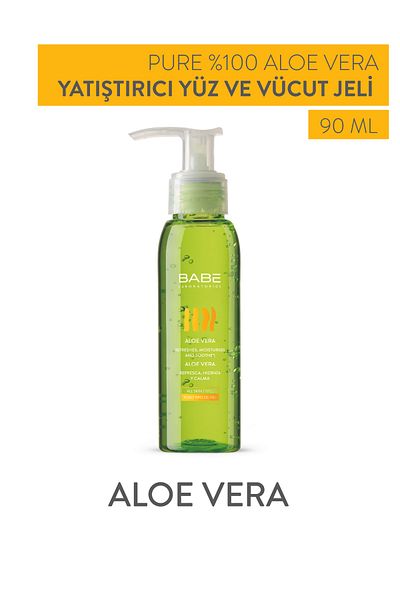 Babe Laboratorios Soothing Gel Containing 100% Aloe 90 ml
