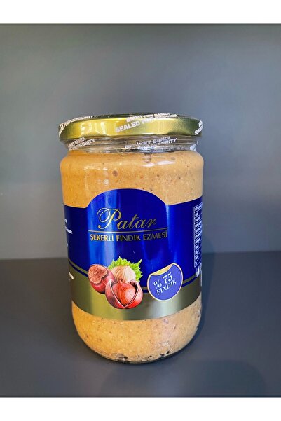 PATAR Çifte Kavrulmuş Fındık Ezmesi 600 Gr x 4 Adet