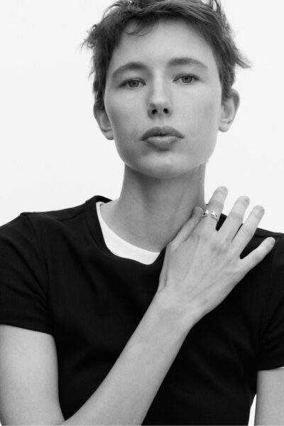 H&M Ribanalı Tişört