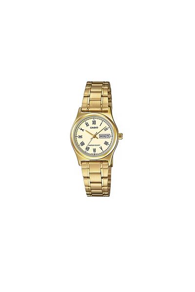 Casio Men's Stainless Steel Analog White Dial Wrist Watch