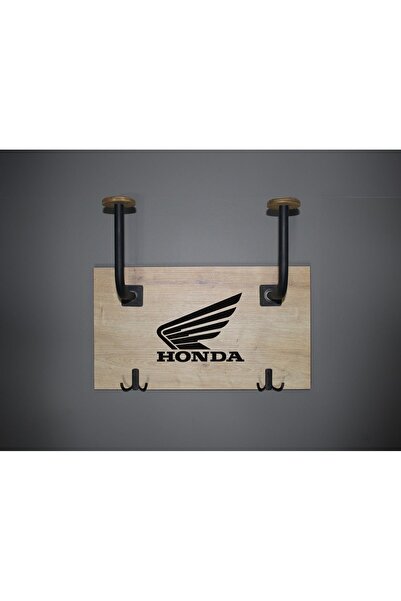 cave Motorsiklet Kask Askılığı- Honda Logo Çizimli Kask Askısı