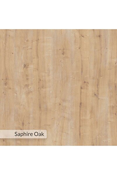 Mourah Home Nati Tall Corner Bookcase Modern Shelving Unit Oak