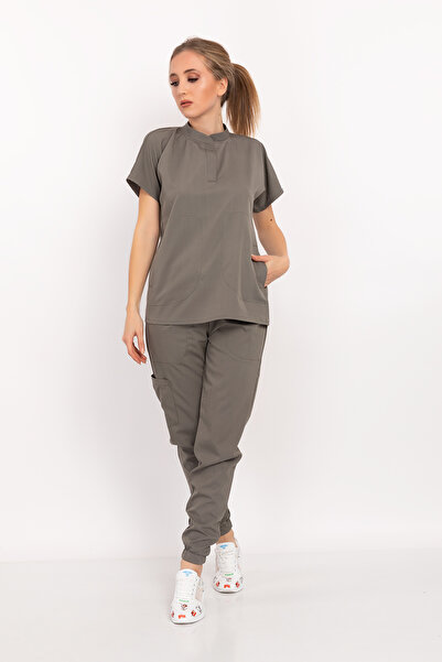 Nur Medikal Giyim Costum de uniformă pentru doctor și asistentă, model Cağla,...